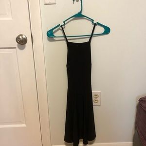 Black Backless Dress
